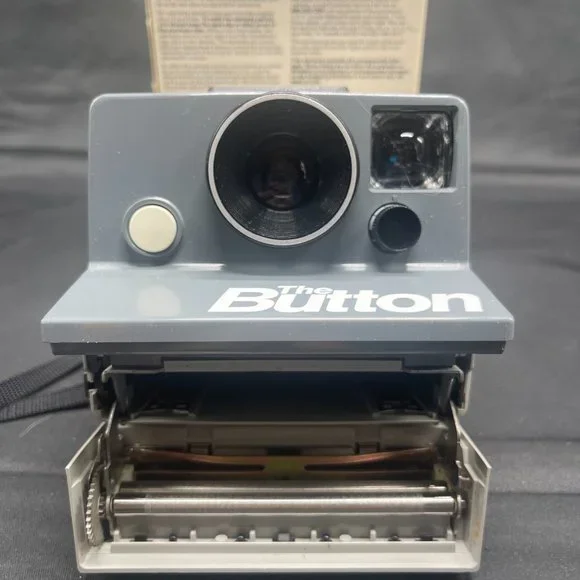 Polaroid SX-70 The Button Land Camera Instant Film Camera w